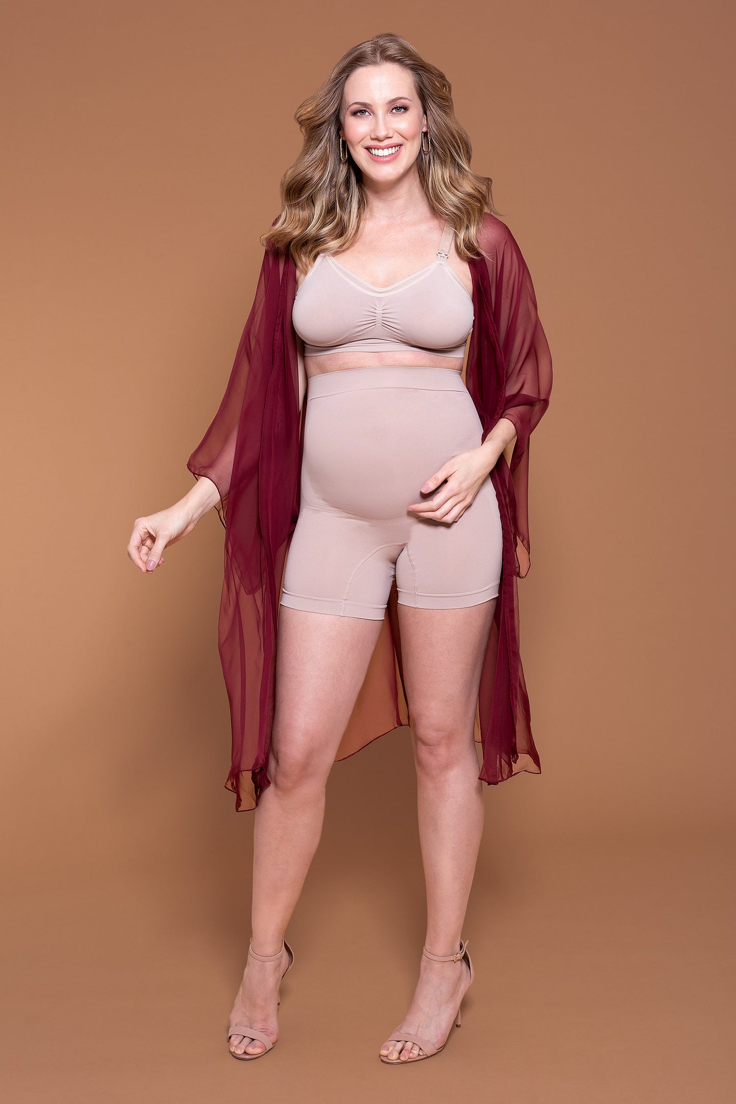 Maternity Pregnancy High Waist Shorts [Final Sale]